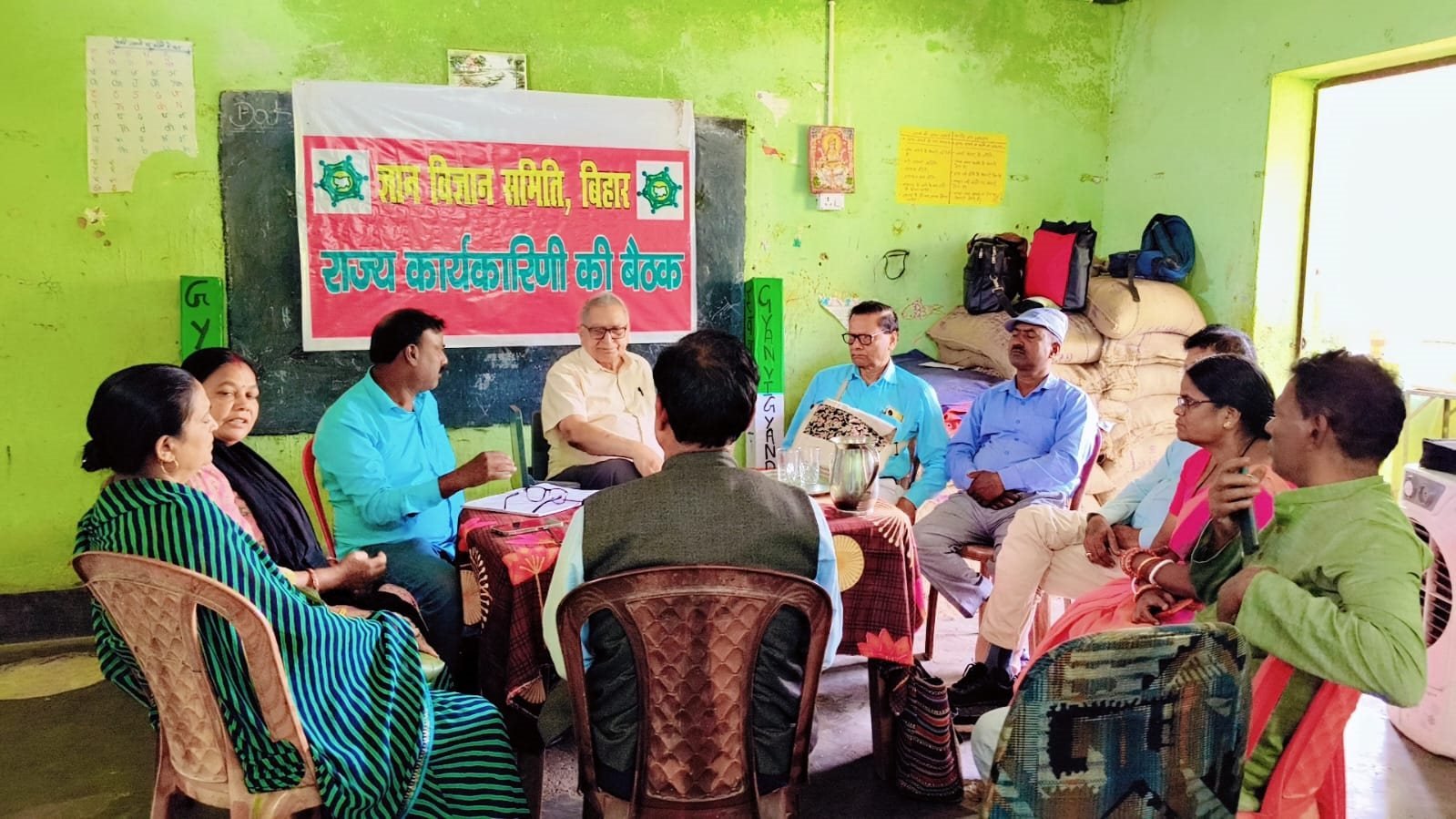 District conference of the samiti at Supaul, April 2026.