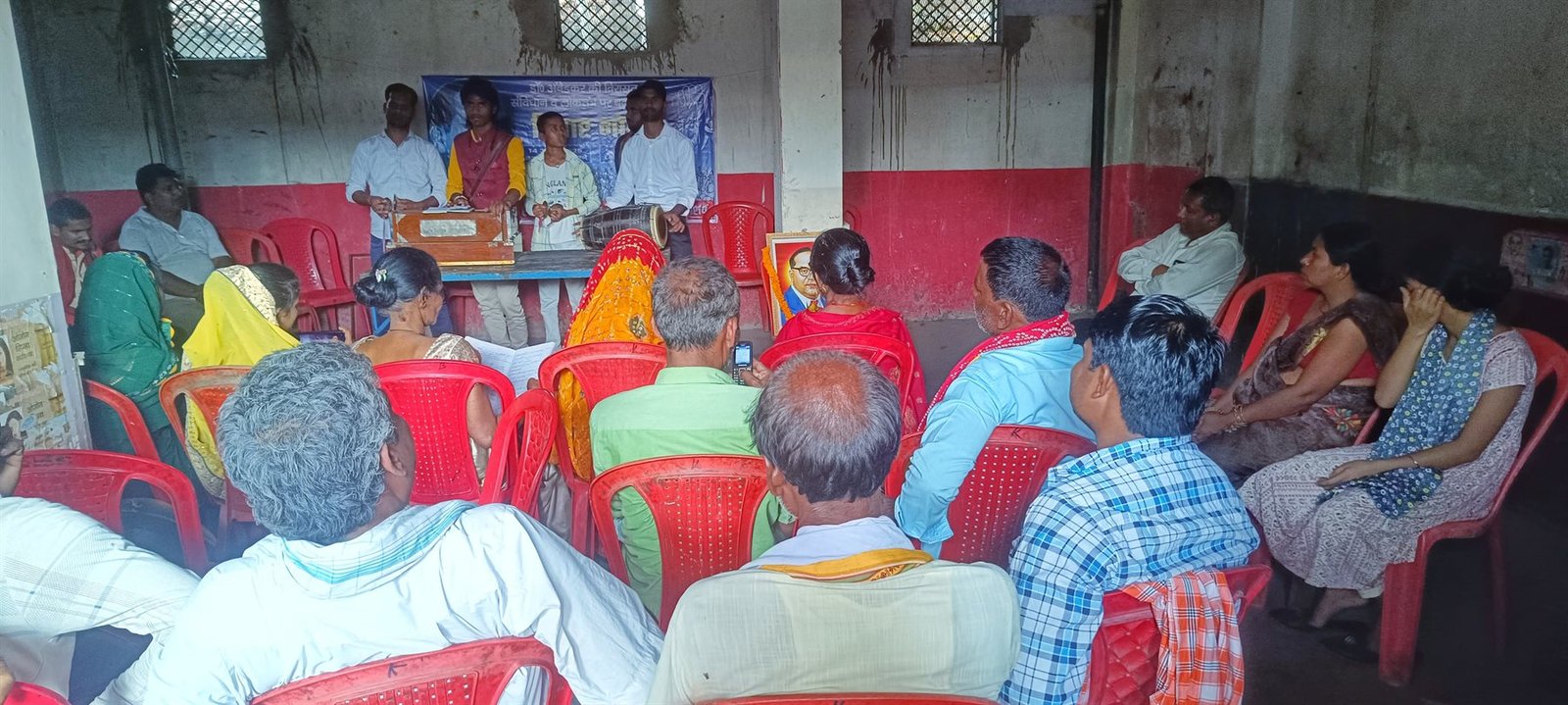 Participants at the seminar on Dr Ambedkar's legacy, Begusarai, April 2025.